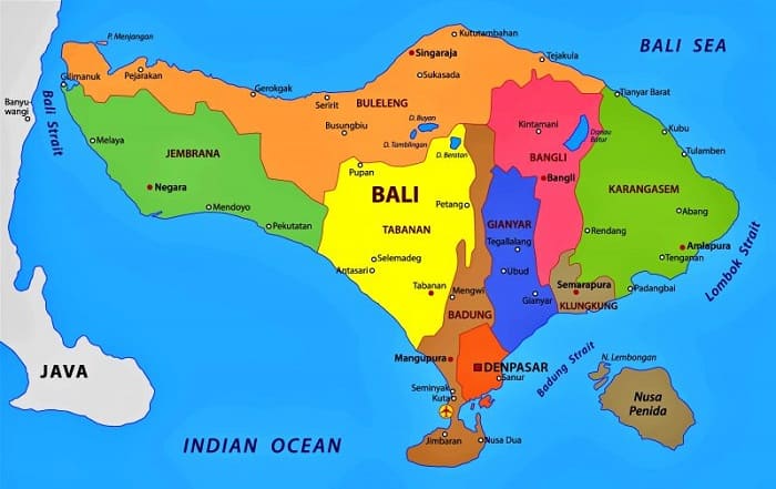 √ Mengenal Batas Laut Pulau Bali dan Nusa Tenggara: Peta Wilayah ...