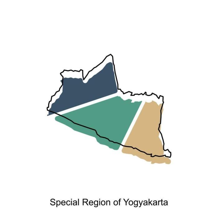 Shapefile Gratis Provinsi D.I. Yogyakarta Indonesia