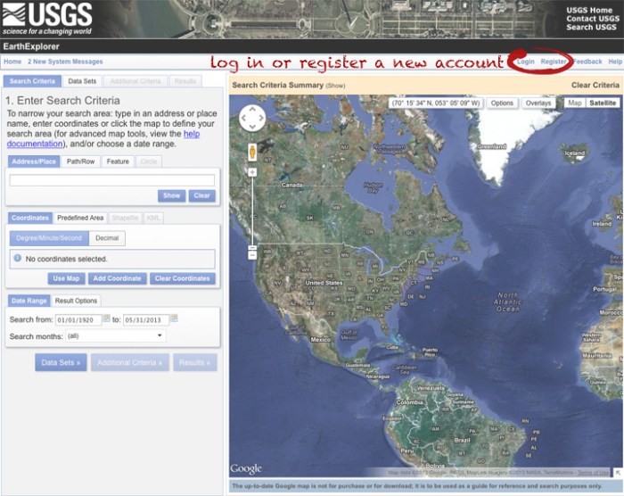 Tutorial Mendownload Citra Satelit Landsat 8 OLI via Earth Explorer