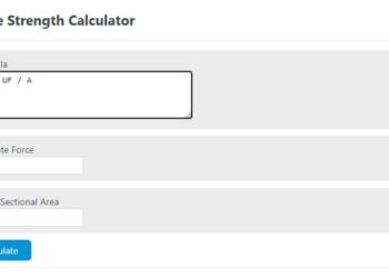 Arti apa itu tensile strength dan contoh perhitungan