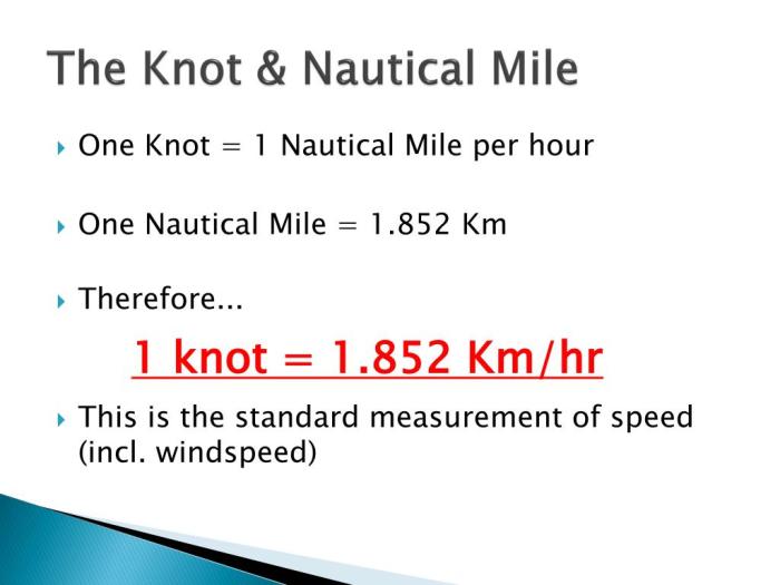 1 knot berapa km? Rumus dan contoh perhitungan