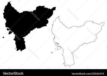 Gambar peta kalimantan barat file SHP