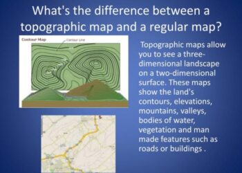 Mengapa Peta Topografi Tidak Termasuk Peta Tematik