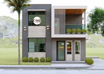 Desain rumah kost minimalis 2 lantai dan biaya