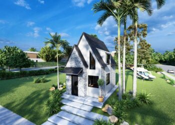 Contoh denah rumah 4x6 sederhana dan rincian biayanya