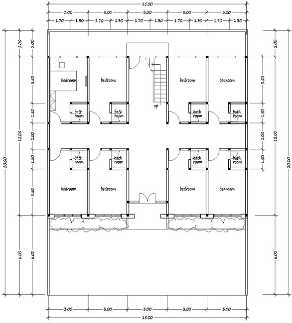 Desain Kos Kosan 3x4