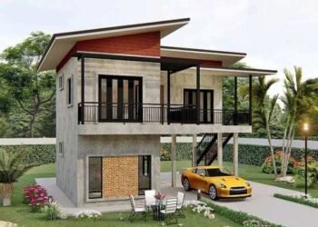 50 juta desain rumah 2 lantai sederhana dan biaya