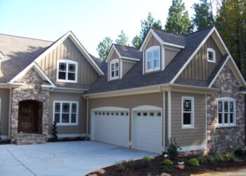 Warna cat teras rumah yang terlihat mewah