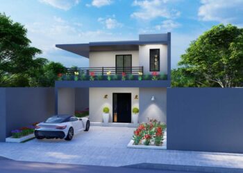 Contoh desain rumah ukuran 6x10 dan rincian biayanya