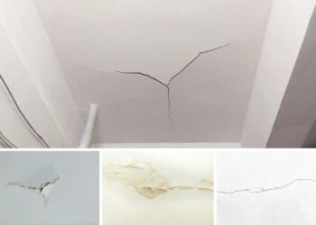 Macam macam retak tembok yang berbahaya