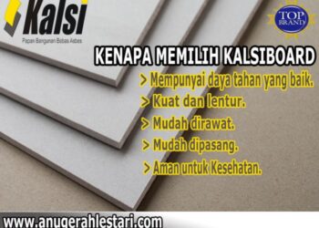 Harga Pasang Partisi Kalsiboard Per Meter 2025