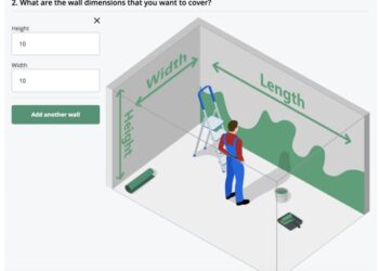 Berapa Kg Cat Untuk Kamar 3×3? Ilustrasi cara menghitungnya