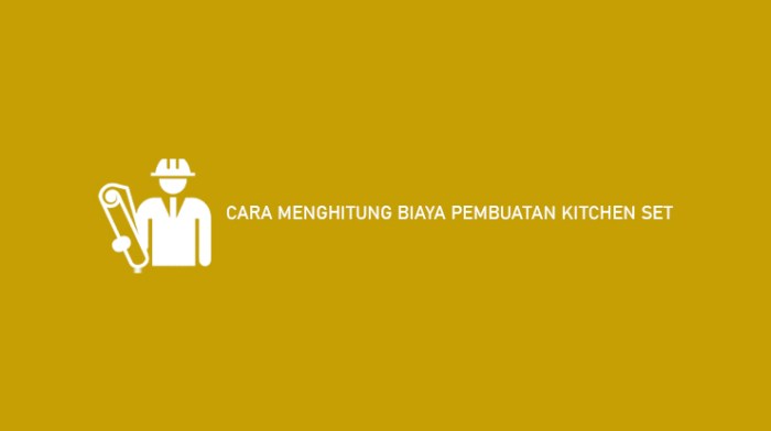 Biaya Buat Dapur 3×6, Estimasi dan RAB 2025