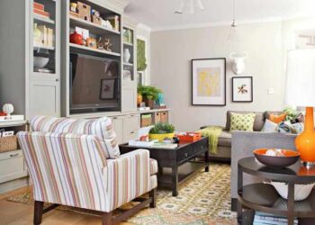 Cara menata ruang tamu yang menyatu dengan ruang keluarga