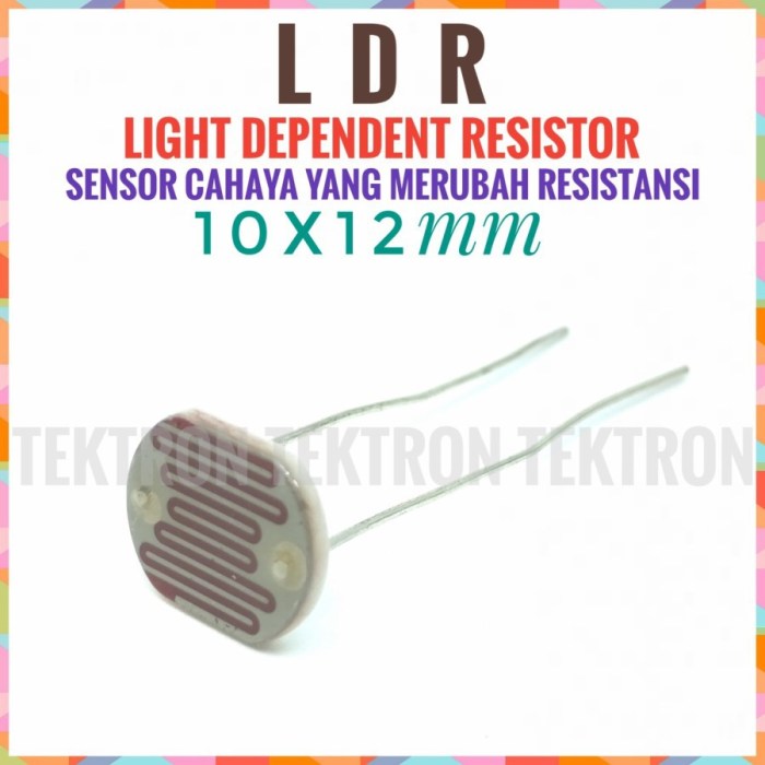 Fungsi light dependent resistor