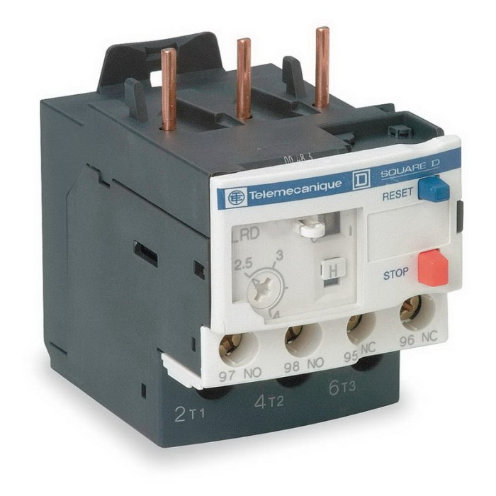 Pengertian dan fungsi TOR (Thermal Overload Relay)