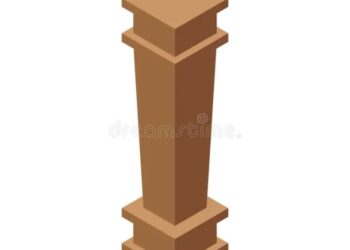 Gambar kolom pedestal dan metode kerjanya