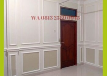 Harga jasa pasang wall moulding
